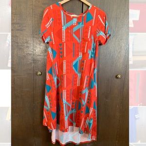 Red LulaRoe Carly.